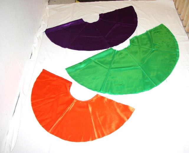 Jupes en satin
