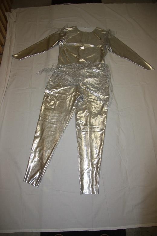 Overalls argentés