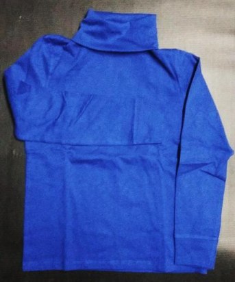 Cols roulés bleu roi